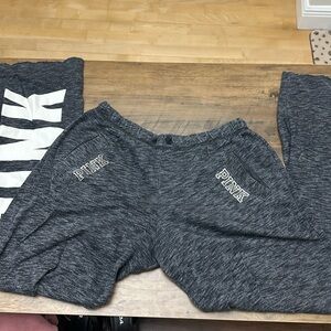 Pink sweatpants